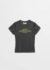 Hunt Mushrooms Not Animals Baby Tee - Vegan America