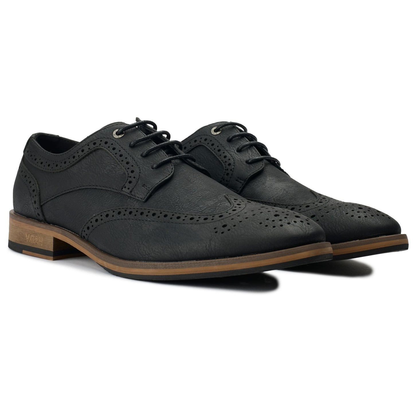 Barley 2 Brogue Shoes - Vegan America