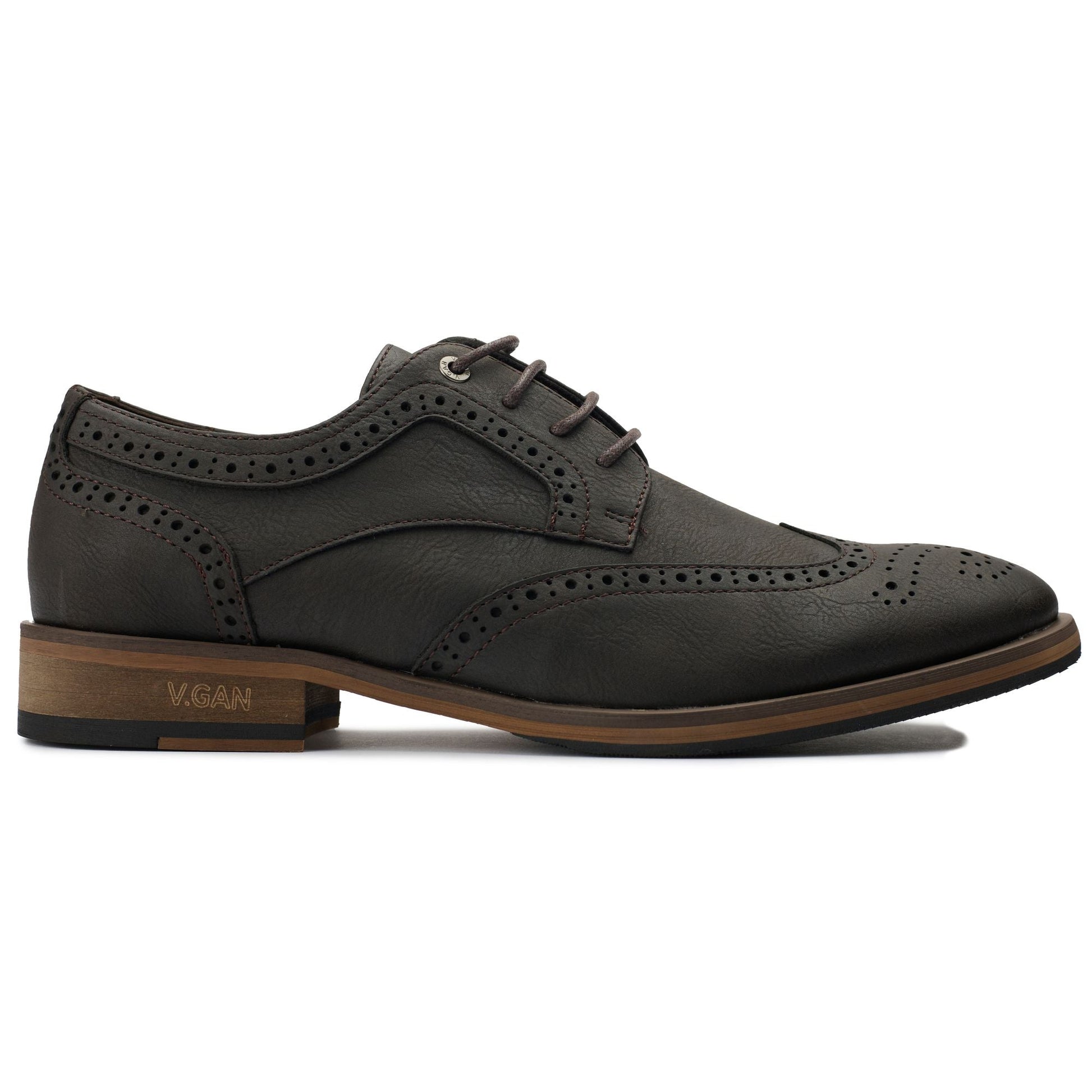 Barley 2 Brogue Shoes - Vegan America