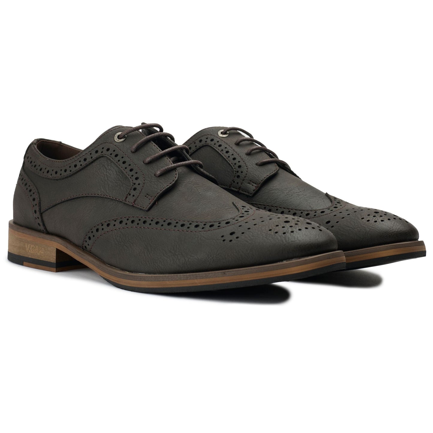 Barley 2 Brogue Shoes - Vegan America