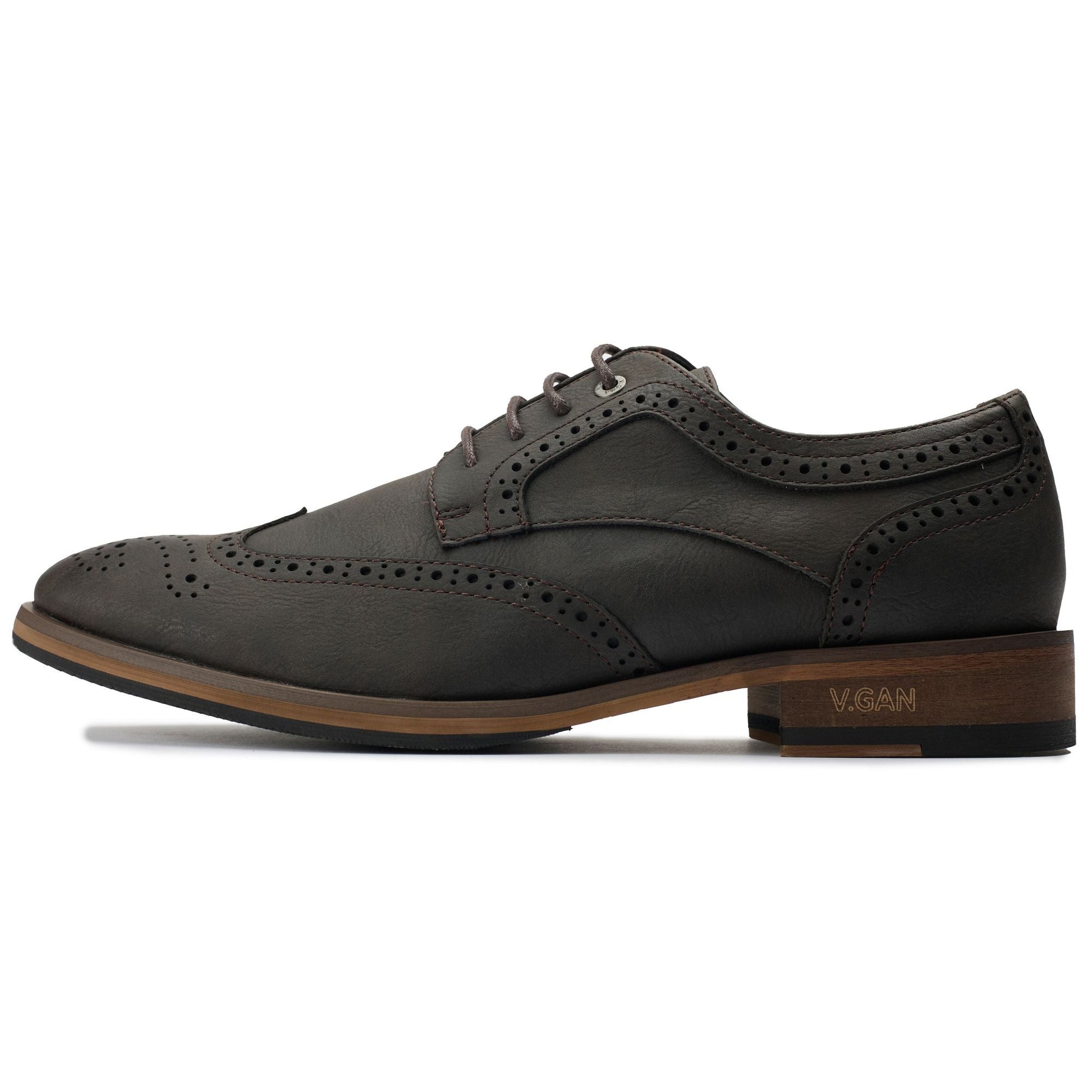 Barley 2 Brogue Shoes - Vegan America