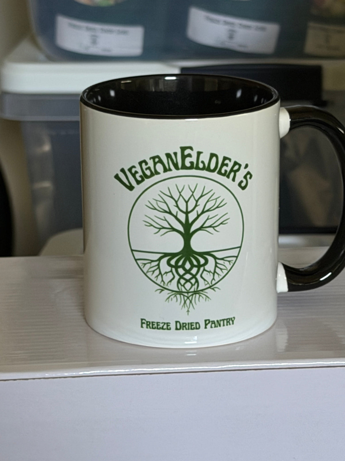 VeganElder's Freeze Dried Pantry Mug - 11oz Ceramic