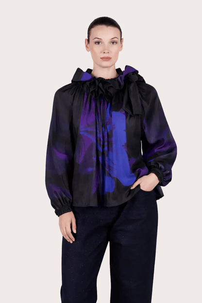LO NEEL Blouse Pivoine - Vegan America