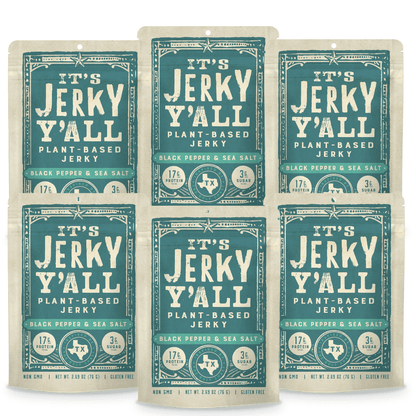 Black Pepper & Sea Salt (Retail 6 - Pack) - Vegan America