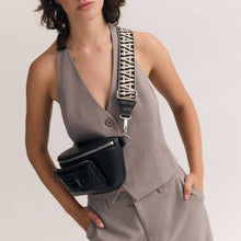 Bright Spark Crossbody - Noir + Silver