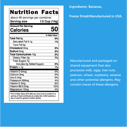 Freeze Dried Banana Chips
