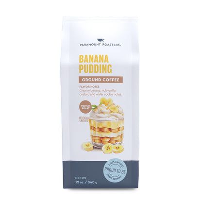 Banana Pudding 12oz Flavored Ground Coffee