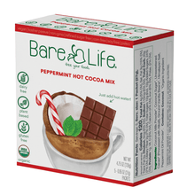 Instant Dairy Free Peppermint Hot Cocoa Mix | Single Serving 5 Pack |Gluten Free, Vegan and Organic - Vegan America