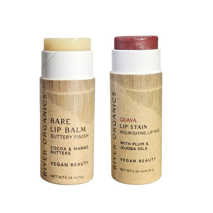 Set of 2 Lip Balms or Lip Stains