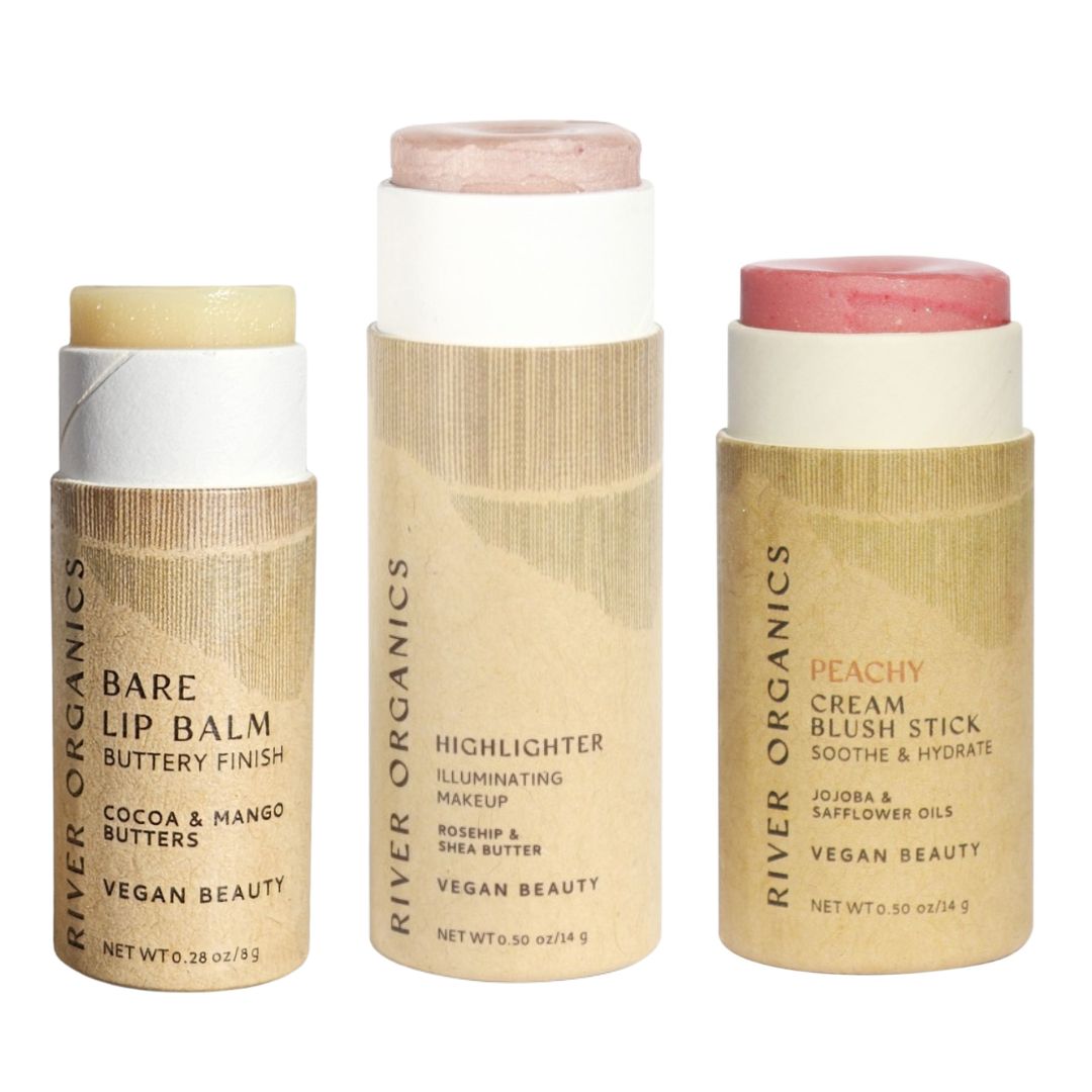 Lip + Highlighter + Blush Set - Vegan America