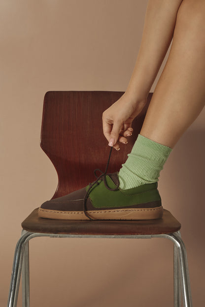BARE 3 FOREST – vegan barefoot shoes made from plant-based leather