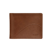 Men's Vegan Wallet Bari Brown - Vegan America