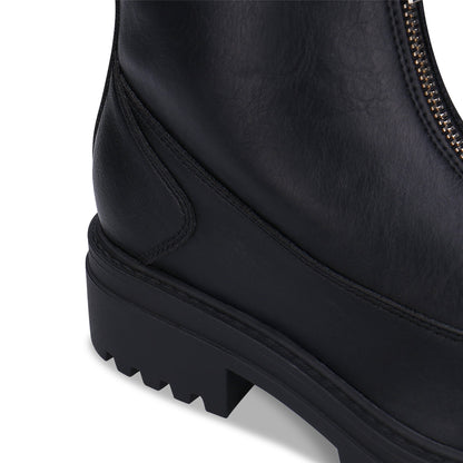 Women's Vegan Ankle Boots Becca Black