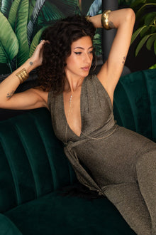 BELLE JUMPSUIT - GOLDEN
