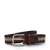 Men's Vegan Belt Aran Brown - Vegan America