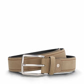 Men's Vegan Belt Gavet Beige - Vegan America
