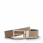 Men's Reversible Vegan Belt Tarrés Beige/Blue - Vegan America