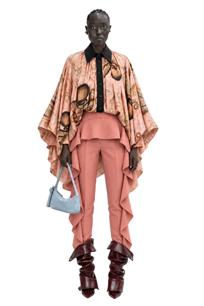 WAVE SALMON TROUSERS