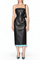 Ocean Black Oleatex® Dress