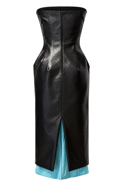 Ocean Black Oleatex® Dress