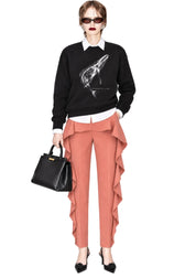Whale Black Sweatshirt