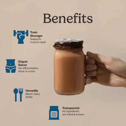 LiveComplete NutriMatch™ Plant Protein | Chocolate | 10 Servings | 20g Clean Plant Protein Powder with 96% Match Rate