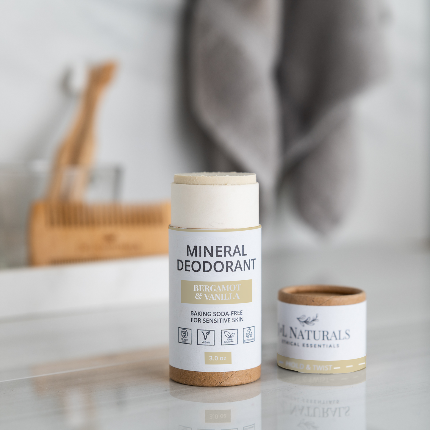 Mineral (Baking Soda-Free) Deodorant — Travel Size