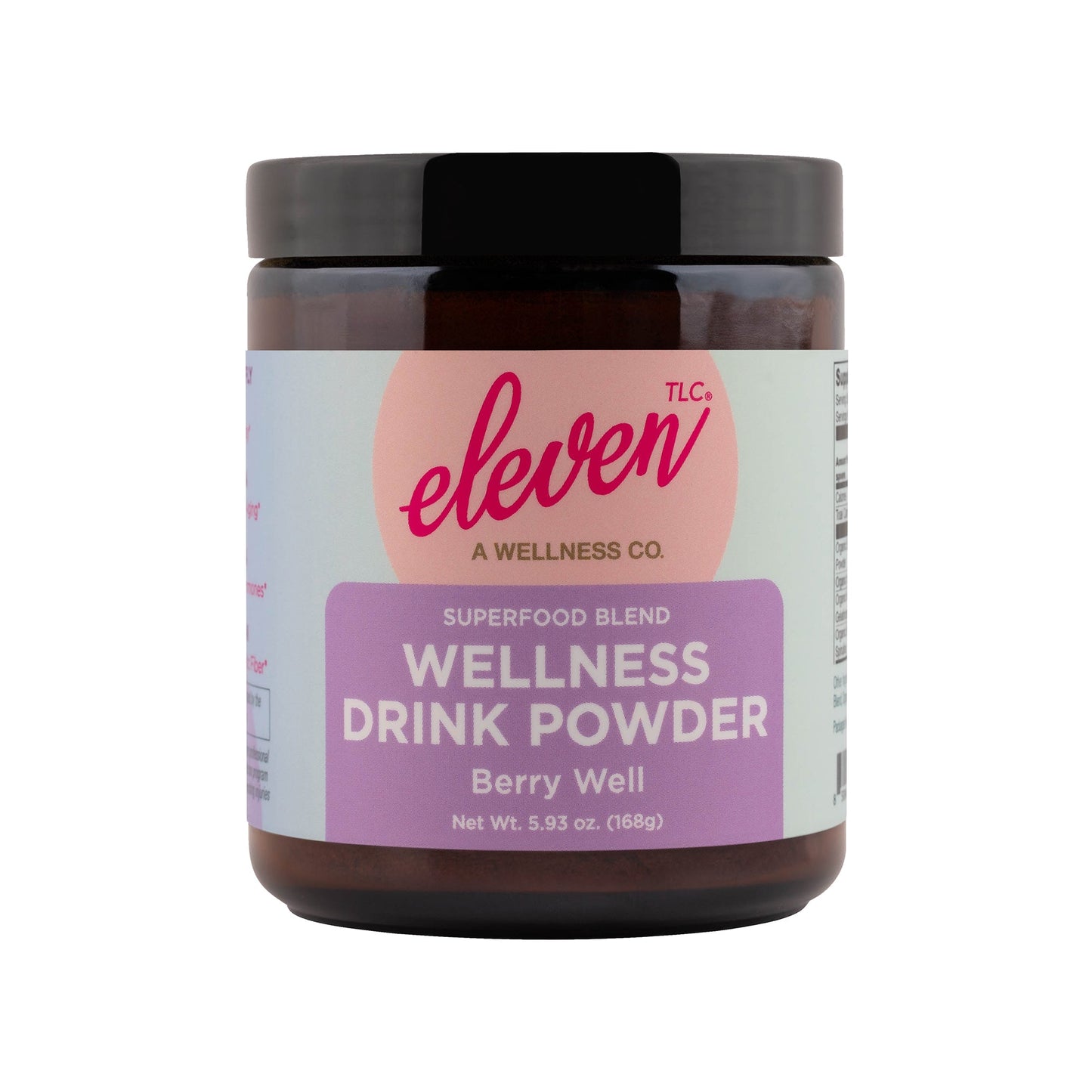 Berry Well Superfood Latte Drink Mix – Caffeine Free Energy, Tea & Mocktail Powder - Vegan America