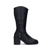Women's Vegan Knee-High Boots Betia Black - Vegan America