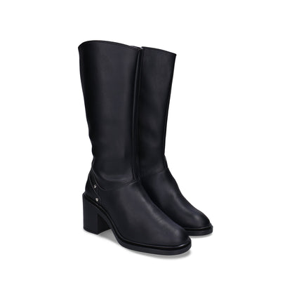 Women's Vegan Knee-High Boots Betia Black