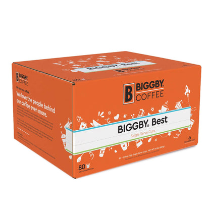 Biggby Best 80ct Single Serve 100% Farm Direct Coffee - Vegan America