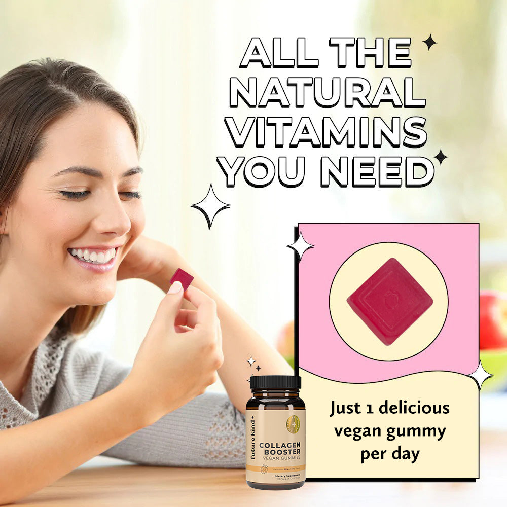 Vegan Collagen Booster Biotin Gummies