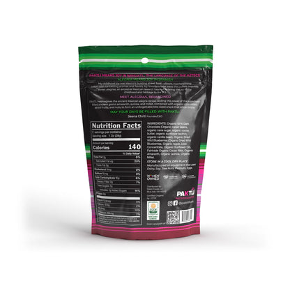 NEW Dark Chocolate Alegria Bites w/ Blueberries + Cacao Nibs (Wholesale)