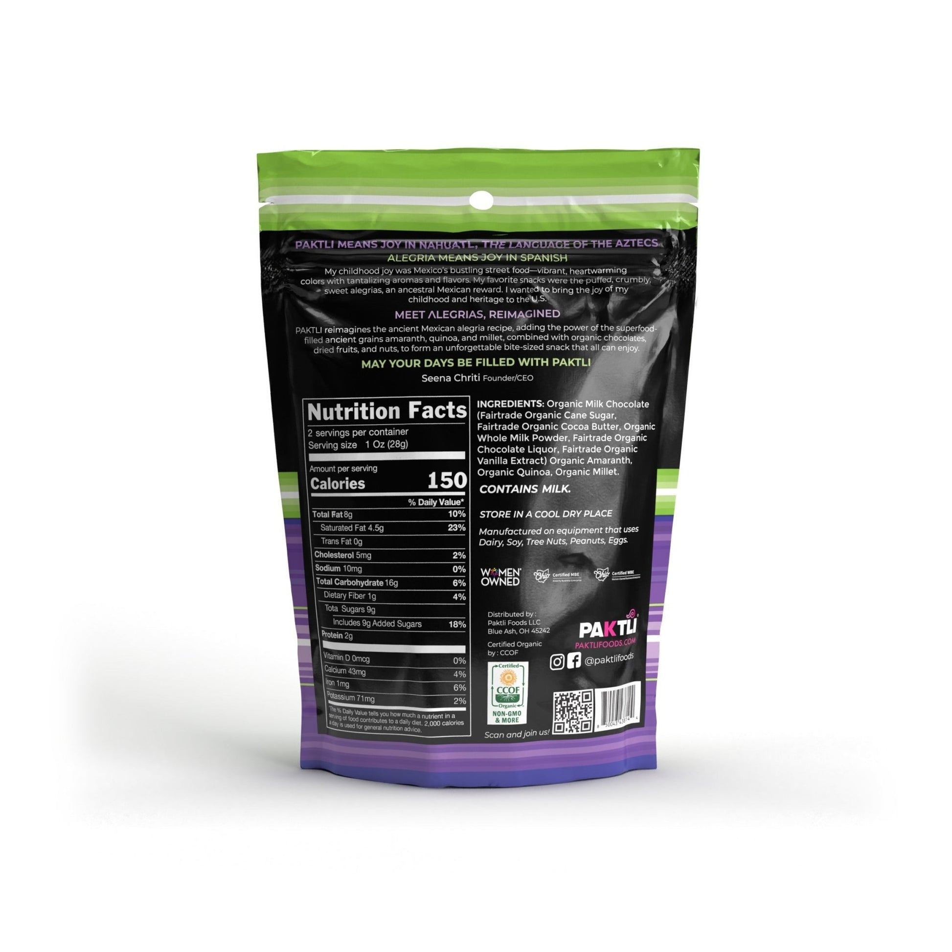 NEW Milk Chocolate Alegria Bites - Vegan America
