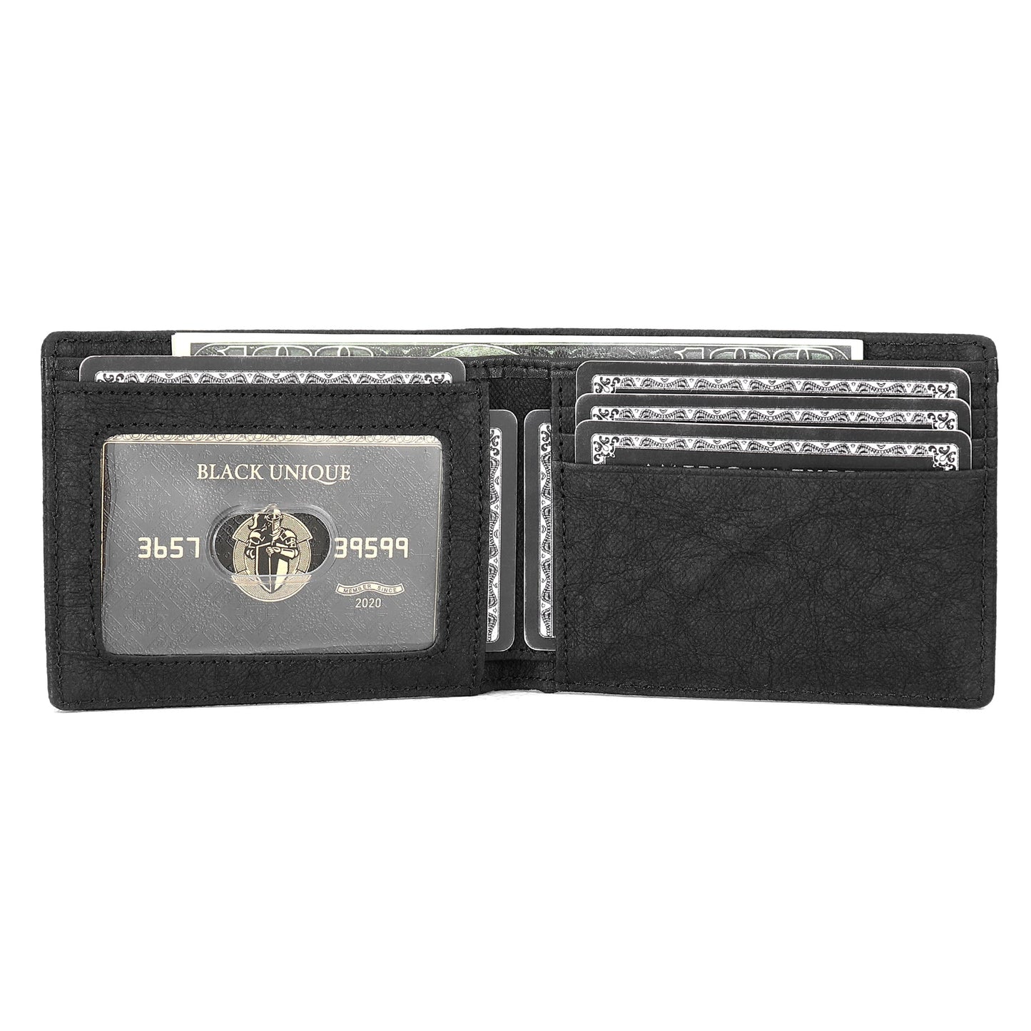 *Founder's Pick* Italian Kraft Paper Slim Sustainable Vegan Wallet w/ ID sleeve