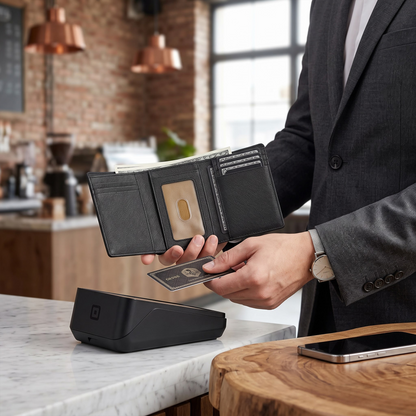 Trifold Vegan Wallet