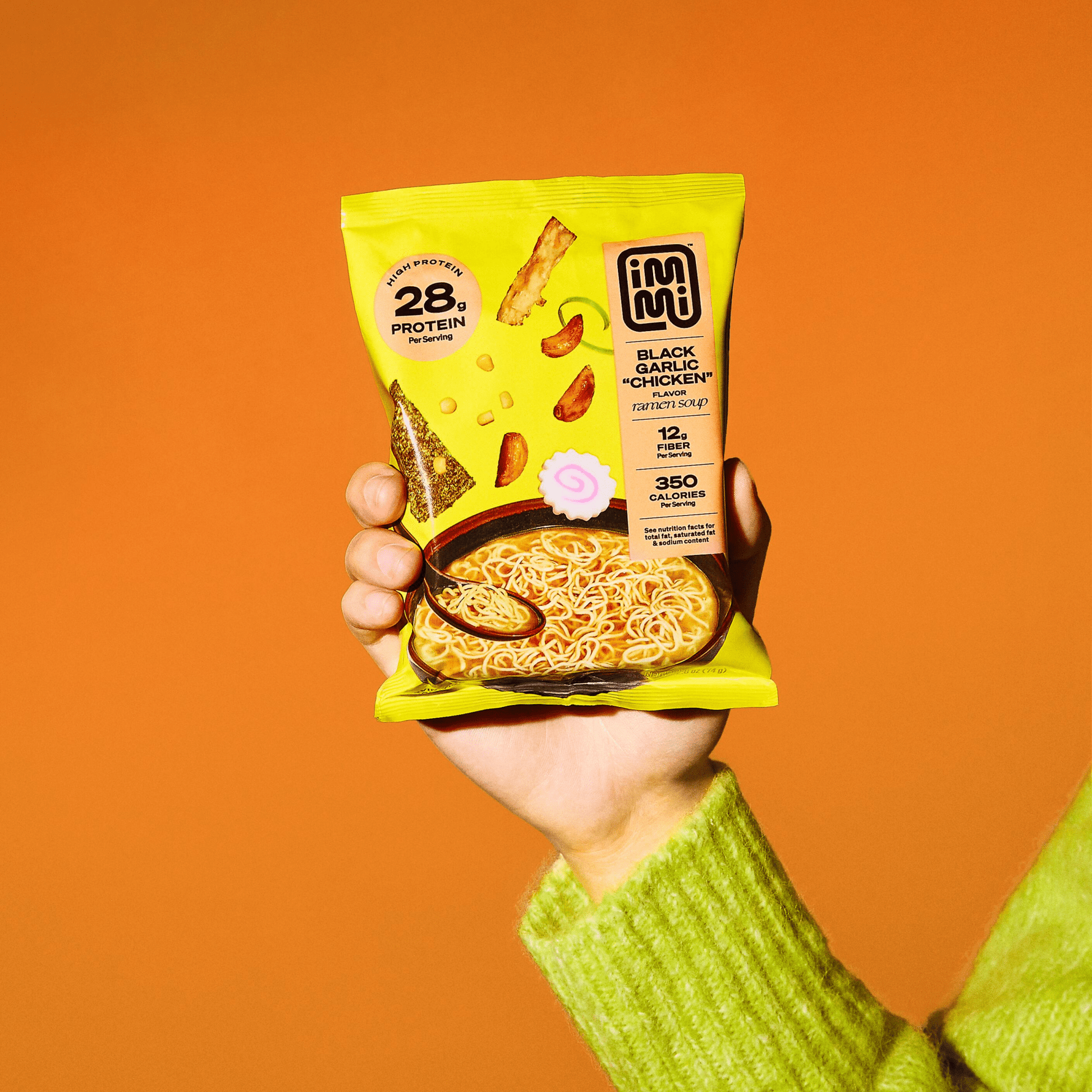 Black Garlic "Chicken" Ramen - Vegan America