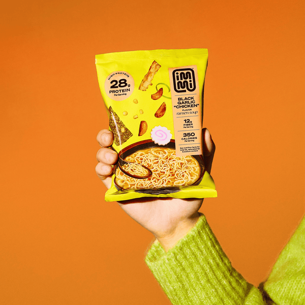Black Garlic "Chicken" Ramen - Vegan America