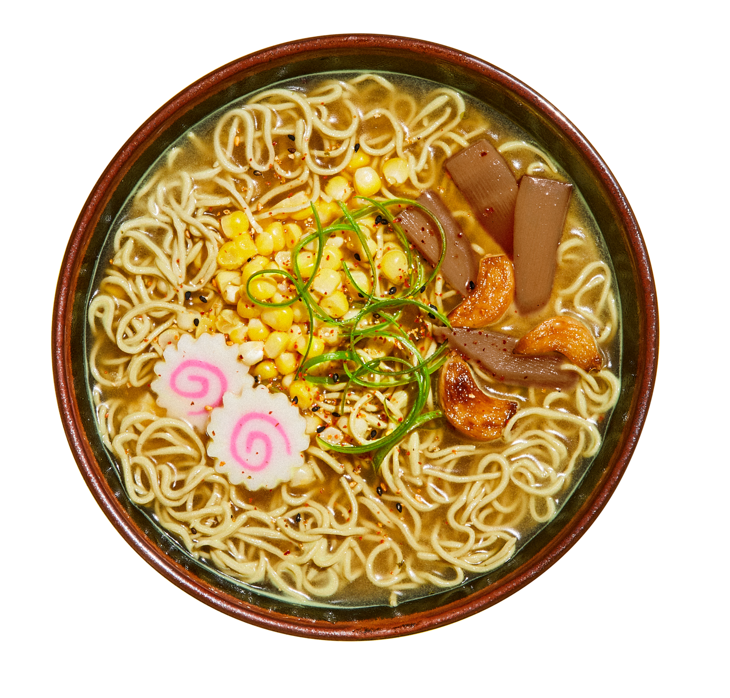 Black Garlic "Chicken" Ramen - Vegan America