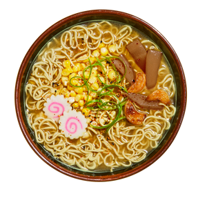 Black Garlic "Chicken" Ramen - Vegan America