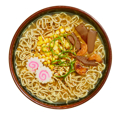 Black Garlic "Chicken" Ramen - Vegan America