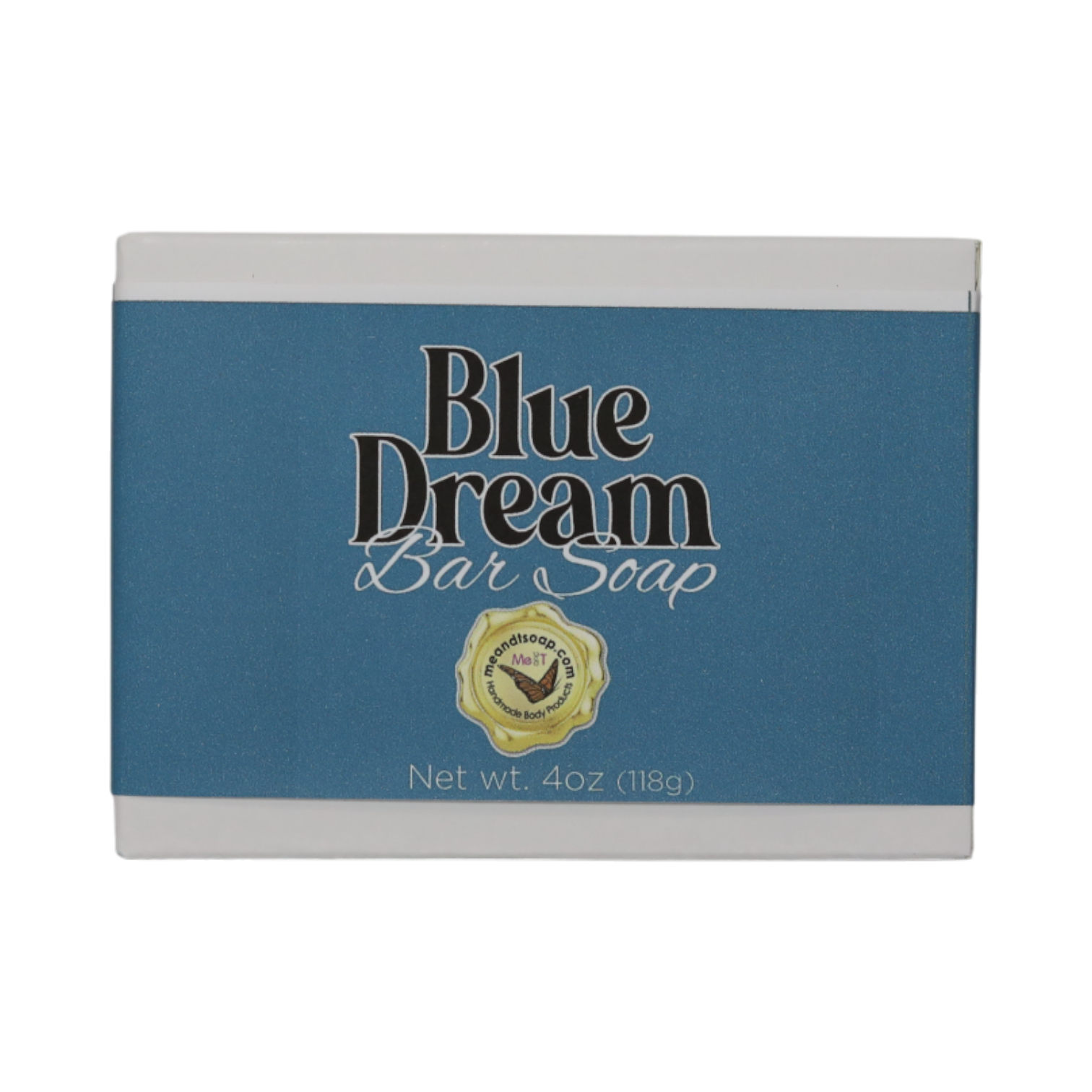 Blue Dream Bar Soap shown in a white box with a blue label