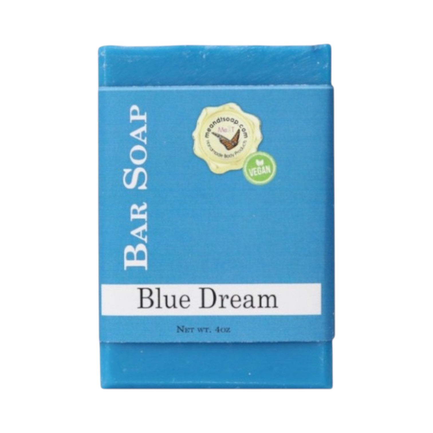 Blue Dream Bar Soap shown with a blue label