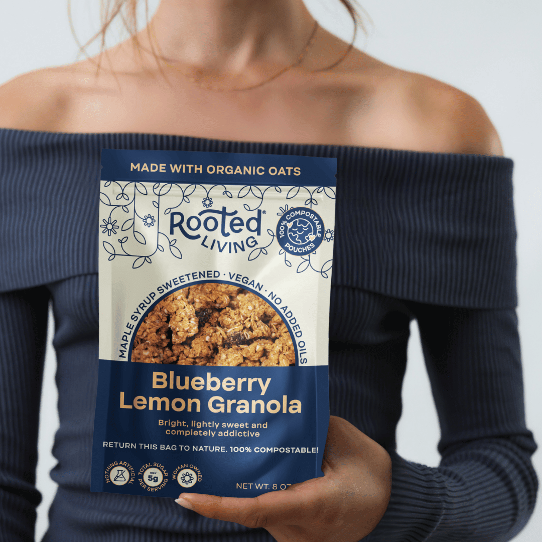 Blueberry Lemon Granola - Vegan America