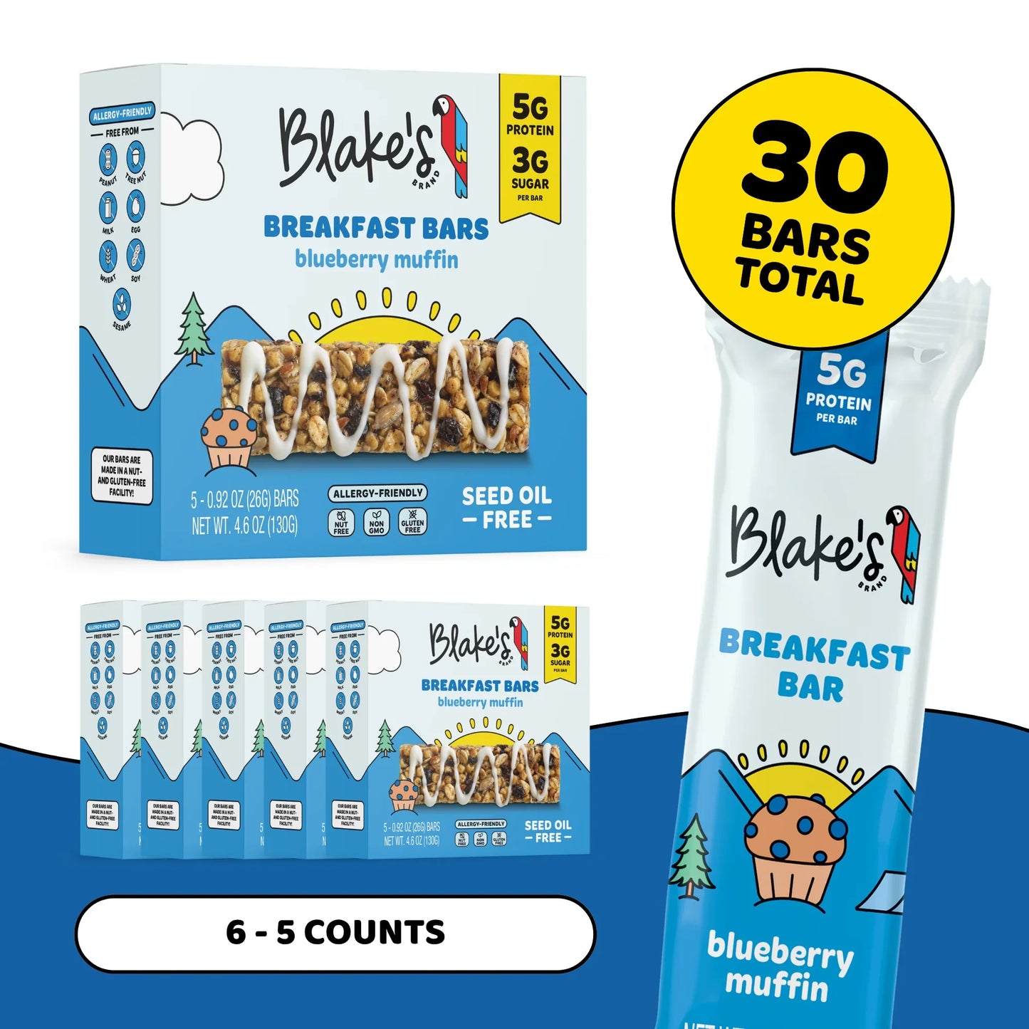 BREAKFAST BARS + PROTEIN