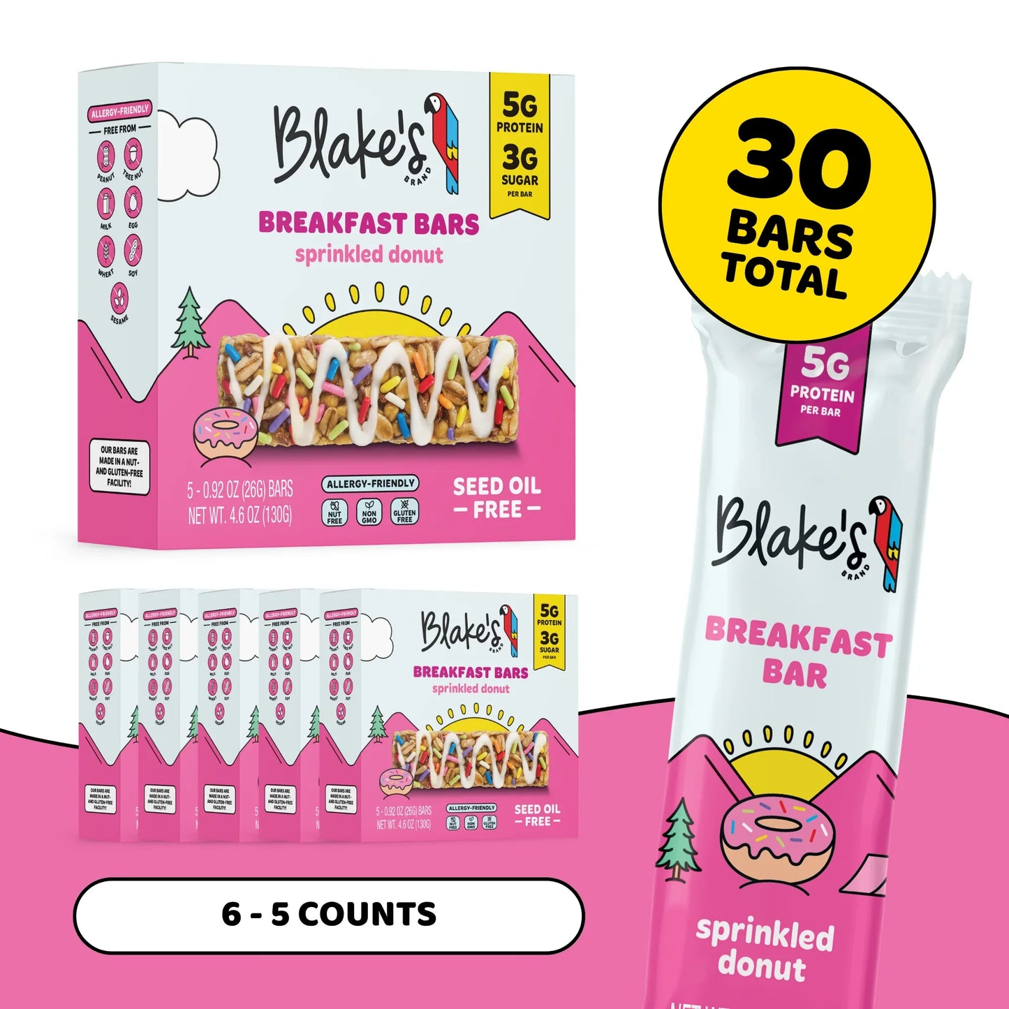 BREAKFAST BARS + PROTEIN