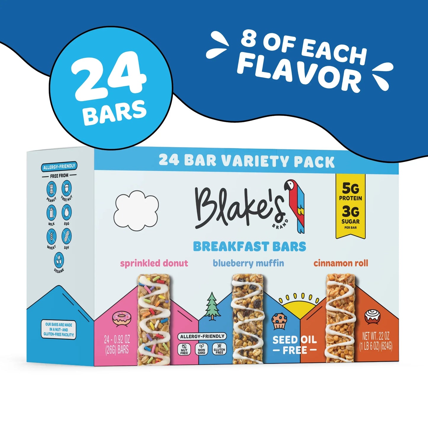 BREAKFAST BARS + PROTEIN