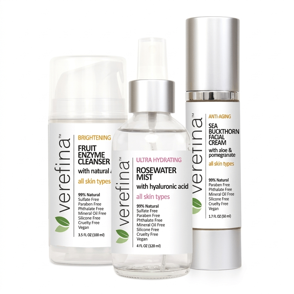 Brightening Facial Care Bundle - Vegan America