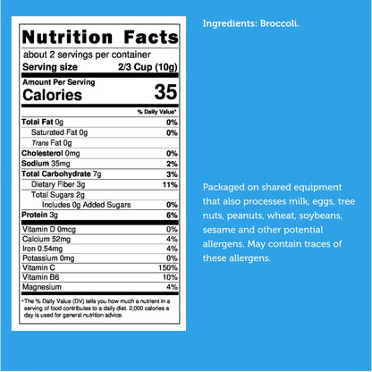 Freeze Dried Broccoli
