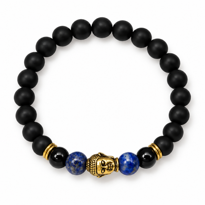 Buddha Black Obsidian Beaded Bracelets (for Target)